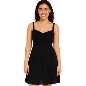 NWT Black Midi Dress